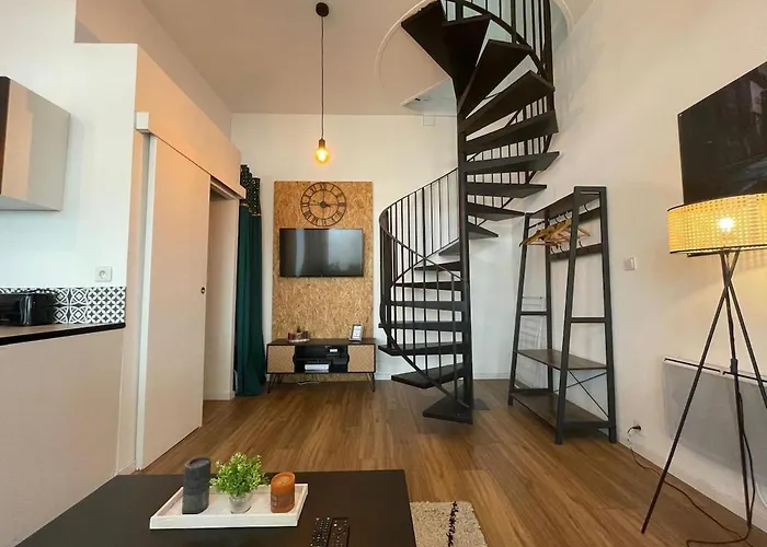 Duplex Lumineux Centre-ville Appartement